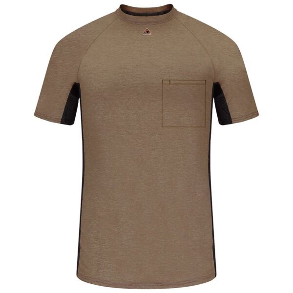Men's FR Two-Tone Base Layer with Concealed Chest Pocket- EXCEL FR Thumbnail